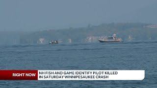 NH Fish and Game identify pilot killed in Lake Winnipesaukee plane crash [upl. by Sumahs]