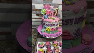 Candyland cake candyland customizedcake [upl. by Ralli]