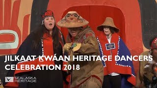 Tlingit Group Jilkaat Ḵwáan Heritage Dancers Celebration 2018  Sealaska Heritage [upl. by Dadinirt]