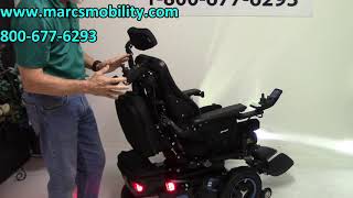 Permobil F3 Power Mobility Wheelchair  12 in Seat Lift Tilt Recline Legs 2222 [upl. by Adnohsor889]