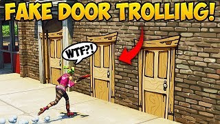 NEW FAKE DOOR TROLL  Fortnite Funny Fails and WTF Moments 295 [upl. by Ogram263]