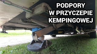 Podpory w przyczepie kempingowej 018 [upl. by Llewon]