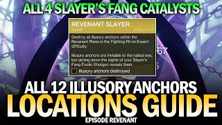 All Illusory Anchor Locations in Kells Fall Exotic Mission All 4 Catalysts Guide Destiny 2 [upl. by Ahsinar]