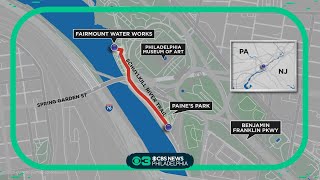 Section of popular Schuylkill River Trail in Philadelphia to close [upl. by Petta]