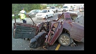 Fatal Car Accidents Caught on Camera 2017 [upl. by Korey]