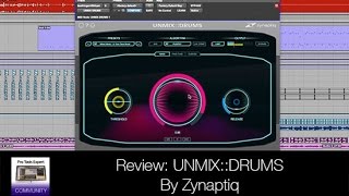 Review  UNMIXDRUMS By Zynaptiq [upl. by Osithe]