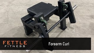 23447  Fettle Fitness Forearm Curl [upl. by Bogey319]