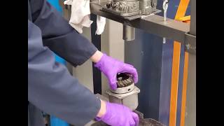 Volvo Penta DPS Sterndrive Pinion Bearing Carrier reassembly 1 [upl. by Helbon]