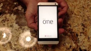 HTC One initial Startup and Setup [upl. by Demha]