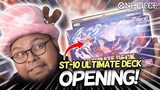 ST10 Three Captains ULTIMATE DECK opening [upl. by Imik575]