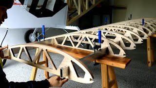 How to Make a Wooden Plane  Wood Aircraft Construction  DIY Wooden Airplane  Woodworking Skills [upl. by Anoniw]