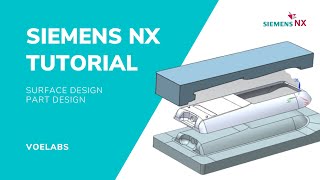 How to Build Core and Cavity for Plastic Injection Molding in Siemens NX [upl. by Wilde]