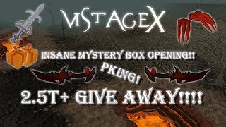 VistageX  Insane Mbox opening  Pking  INSANE 25T Give Away [upl. by Ateloiv]