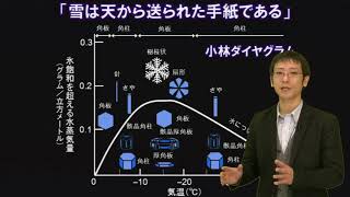 雪の結晶って何種類あるの？『世界でいちばん素敵な雲の教室』荒木健太郎 [upl. by Ahselyt]