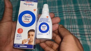 Otrivin Oxy Fast Relief Adult Nasal Spray Honest Review [upl. by Barty641]