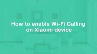 How to Setup WiFi Calling on your Xiaomi Smartphone  Reliance Jio [upl. by Ahsilram]