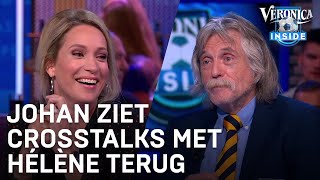 Johan ziet crosstalks met Hélène terug Vrouwonvriendelijk  VERONICA INSIDE [upl. by Yltnerb384]