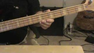 Led Zeppelin  How to play quotGood Times Bad Timesquot on Bass [upl. by Netnerb]