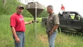 Cheapest home made gravity fed deer feeder [upl. by Dupin]