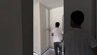 How To Paint Walls With 18” Roller [upl. by Keung]