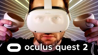 Oculus Quest 2  test wszechstronnych gogli VR [upl. by Adnilec43]