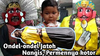 Ondelondel jatuh Nangis permennya kotor  Ondel ondel Betawi  Azzam Jamiel [upl. by Lananna]