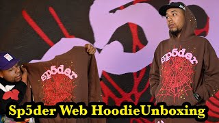 Sp5der Web Hoodie  Young Thug Popular Hoodie Unboxing [upl. by Memberg]