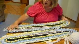 Oval Rag Rug for Beginners [upl. by Base259]