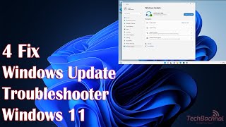 How to fix Windows Update troubleshooter in Windows 11 [upl. by Macmillan]