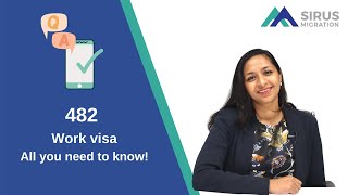 Subclass 482 visa  All you need to know  FAQ 2021 [upl. by Namijneb]