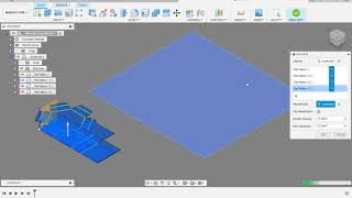 Arranging Multiple Sheet Metal Flat Patterns in Autodesk Fusion 360 [upl. by Lihas]