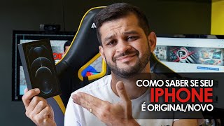 Como saber se o Iphone é OriginalNovo [upl. by Arihk]