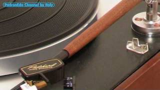 Thorens TD 150 MK2 with tonearms in wood 1965 [upl. by Drahsar548]