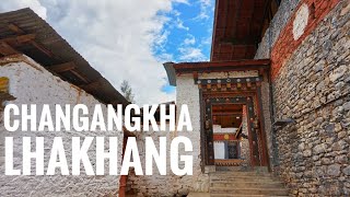 CHANGANGKHA LHAKHANG IN THIMPHU BHUTAN [upl. by Kaspar353]