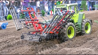 RC MONSTERS Farming Tractors Trucks Rollers Crane in motion [upl. by Ander]