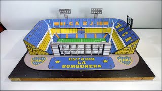 Como hacer estadio LA BOMBONERA escala 1500 estilo papercraft DIY [upl. by Konstantin164]