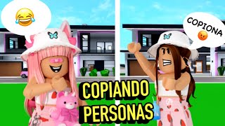 😂Copiando Personas en Brookhaven😆Roblox [upl. by Marjy500]