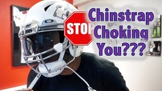 How to Adjust Your Chinstrap 💯  Football Tip Fridays [upl. by Reehsab]