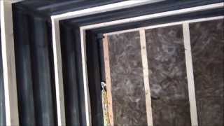 Framing a 20 shipping container Insulating amp finishing [upl. by Sardella726]