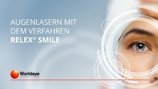 Worldeye  AugenLaserOP mit der ReLEx® smile Methode [upl. by Enyehc690]