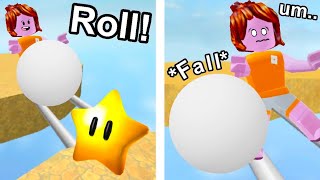 Roblox ball rolling challenge [upl. by Radferd]