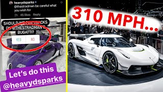 Stradman PUTS TRACKS on BUGATTI Koenigsegg RUNS For 310 MPH 3 NEW CREATORS To Follow [upl. by Yajet]