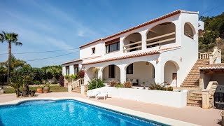 ᑕ❶ᑐ VILLA ZIAN  For sale Mediterranean style villa in Javea  Montgo  SOUTH · 5 bedrooms · Seaview [upl. by Elfstan935]