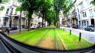 The Brussels Tram Route 3  Whole Tramline [upl. by Berni]