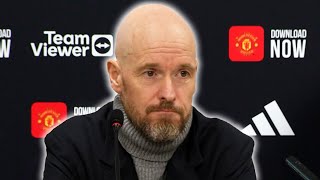 Its not a secret I WANTED A STRIKER We have to match FFP  Erik ten Hag  Man Utd v West Ham [upl. by Kcirnek]