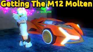 Finally Getting The M12 Molten In 2022 Roblox Jailbreak [upl. by Yam833]