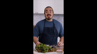 Our mate Adam Liaw makes quick chicken noodles using our Family Hub AI 🤤 [upl. by Greg]