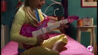 Kaylyn Slevin in Mattel Barbie Jam With Me Rockstar Guitar Commercial [upl. by Anoval987]