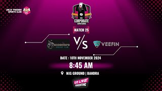 JFSC CSS SEASON 3  MATCH 24  ACCENTURE VS VEEFIN [upl. by Anema]