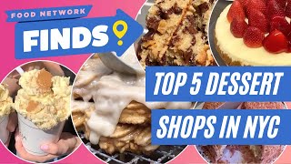 5 Iconic Dessert Shops in New York City  Food Network Finds  Food Network [upl. by Weatherby]